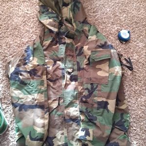 BDU cold weather jacket small short